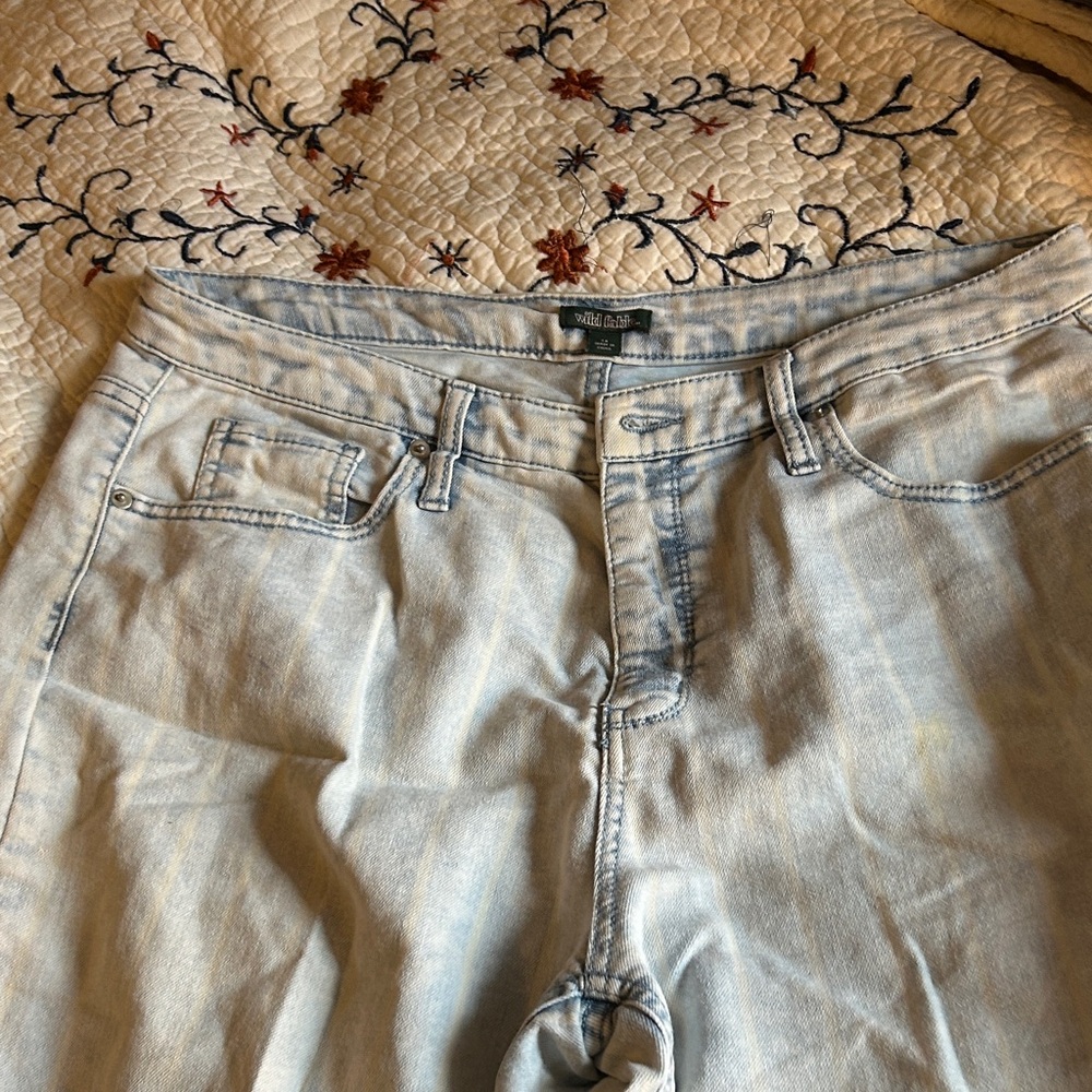 Wild Fable Light Blue stripped Jean